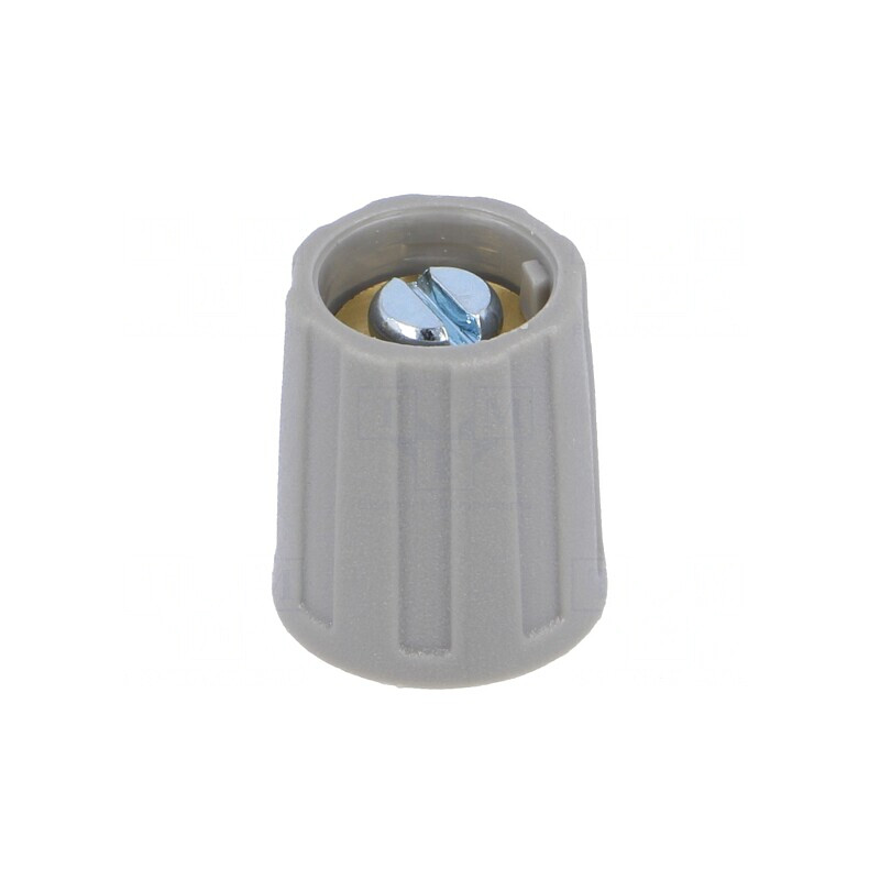 Buton rotativ gri 6mm 13,5x15,5mm ABS | Electronic-mag.ro | Componente Electronice