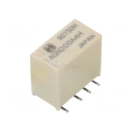 Releu Electromagnetic DPDT 4,5VDC 1A | Electronic-mag.ro | Componente Electronice