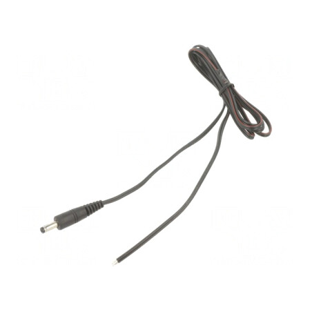 Cablu Alimentare DC 1,5m 4,0/1,7 Negru | Electronic-mag.ro | Componente Electronice