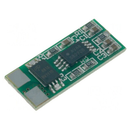 Protecţie PCB Li-Ion 7,4V 3A | Electronic-mag.ro | Componente Electronice