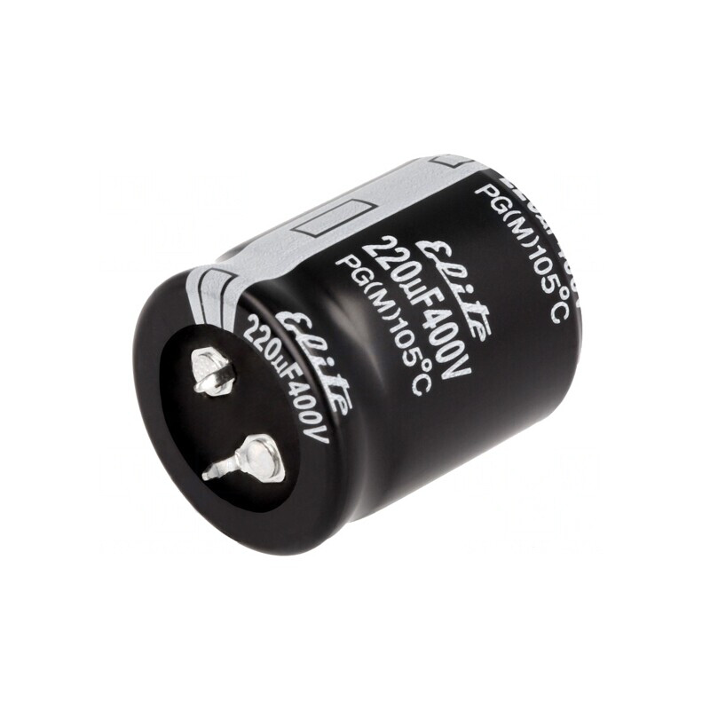 Condensator Electrolitic SNAP-IN 220uF 400V 30x35mm | Electronic-mag.ro | Componente Electronice
