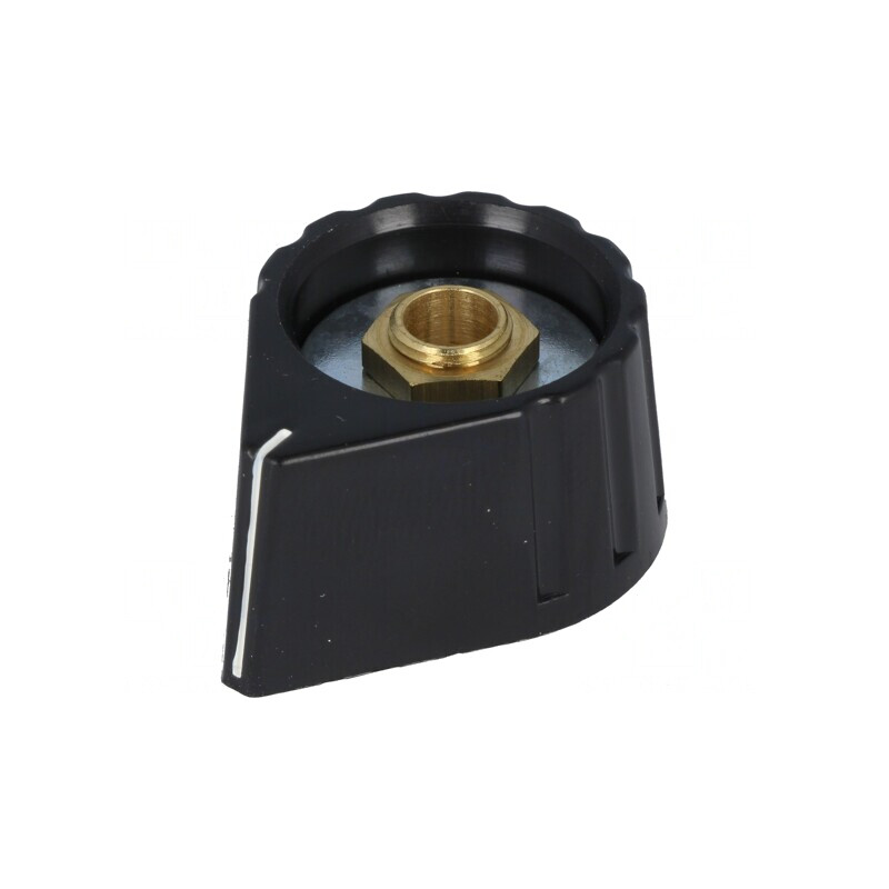 Buton rotativ cu indicator plastic negru Ø6mm Ø28x17mm | Electronic-mag.ro | Componente Electronice Buton rotativ cu indicator plastic negru Ø6mm Ø28x17mm | Electronic-mag.ro | Componente Electronice