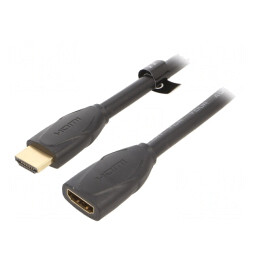 Cablu HDMI 2.0 1.5m Negru | Electronic-mag.ro | Componente Electronice