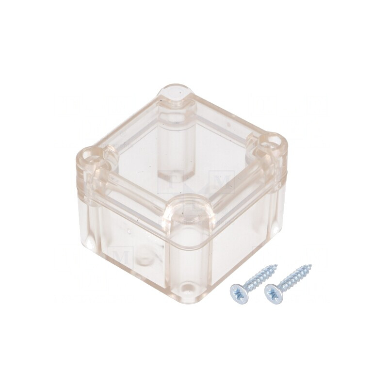 Carcasă Universală ABS Transparentă 49x51x36mm | Electronic-mag.ro | Componente Electronice