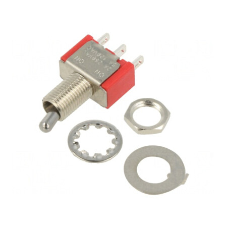 Comutator Basculant ON-ON 2A/250VAC 5A/28VDC | Electronic-mag.ro | Componente Electronice
