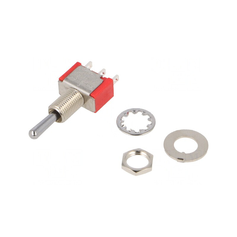 Comutator Basculant 3 Pozitii ON-OFF-ON 2A/250V 5A/28V | Electronic-mag.ro | Componente Electronice