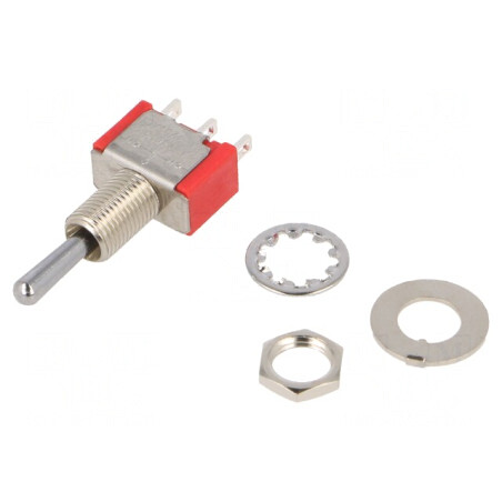 Comutator Basculant 3 Pozitii ON-OFF-ON 2A/250V 5A/28V | Electronic-mag.ro | Componente Electronice