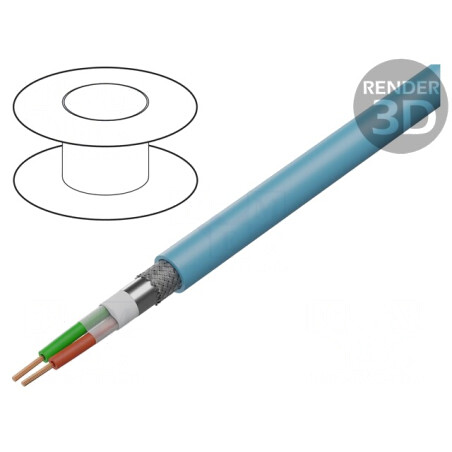Cablu PROFIBUS PVC Violet 100V | Electronic-mag.ro | Componente Electronice