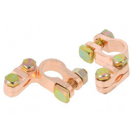 Battery Clamps for 12V Rechargeable Battery | Electronic-mag.ro | Componente Electronice