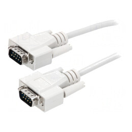 Cablu D-Sub 9 pini 2m | Electronic-mag.ro | Componente Electronice