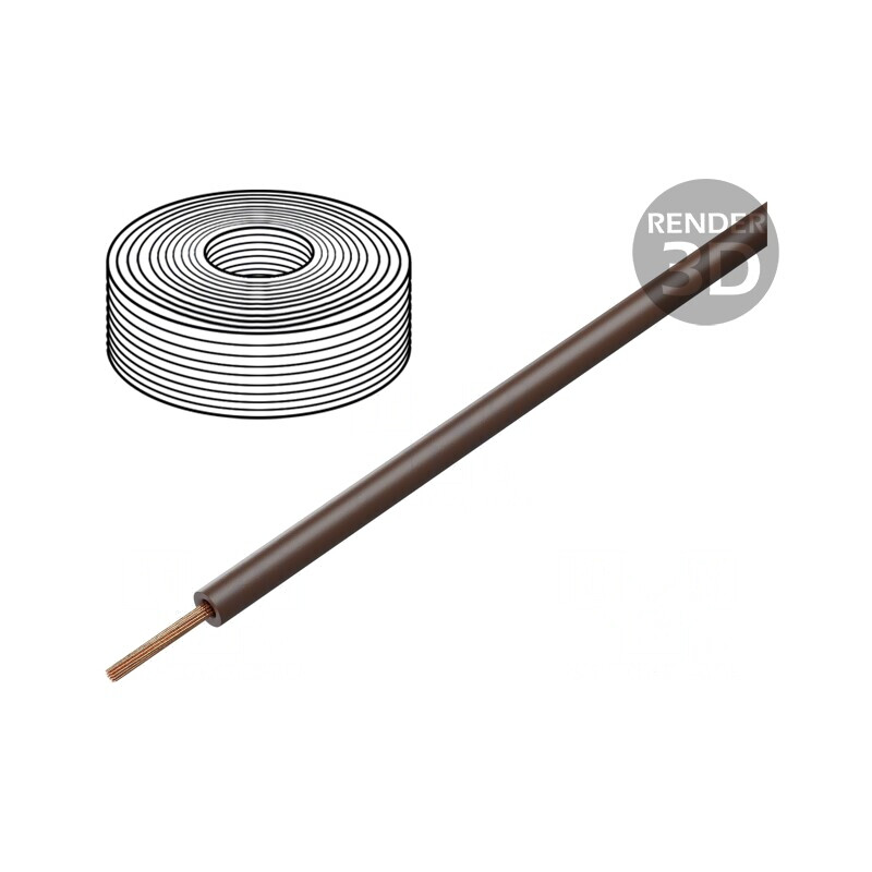 Cablu Cu 0,25mm2 PVC Maro 10m | Electronic-mag.ro | Componente Electronice
