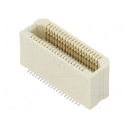 Conector PCB-PCB Mamă 40PIN 0.5mm SMT Verticale | Electronic-mag.ro | Componente Electronice