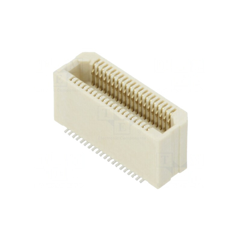 Conector PCB-PCB Mamă 40PIN 0.5mm SMT Verticale | Electronic-mag.ro | Componente Electronice