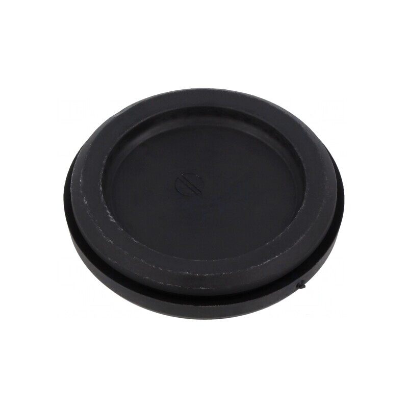 Manșon Negru cu Cap Adâncit pentru Cablu 1-36mm, Ø50.2mm | Electronic-mag.ro | Componente Electronice