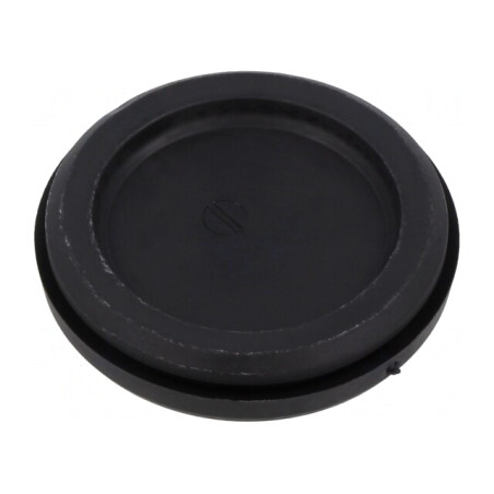 Manșon Negru cu Cap Adâncit pentru Cablu 1-36mm, Ø50.2mm | Electronic-mag.ro | Componente Electronice