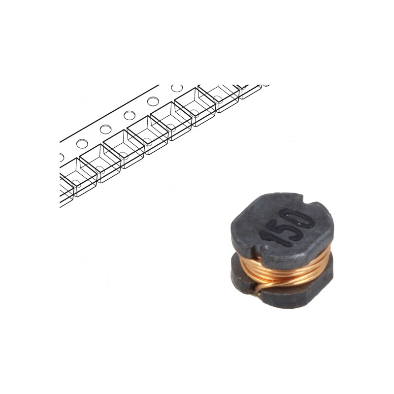 Inductor SMD 15uH 850mA | Electronic-mag.ro | Componente Electronice