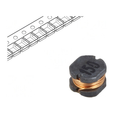 Inductor SMD 15uH 850mA | Electronic-mag.ro | Componente Electronice
