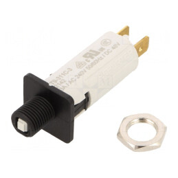 Întrerupător de Supracurent 240VAC 48VDC 3A SPST | Electronic-mag.ro | Componente Electronice