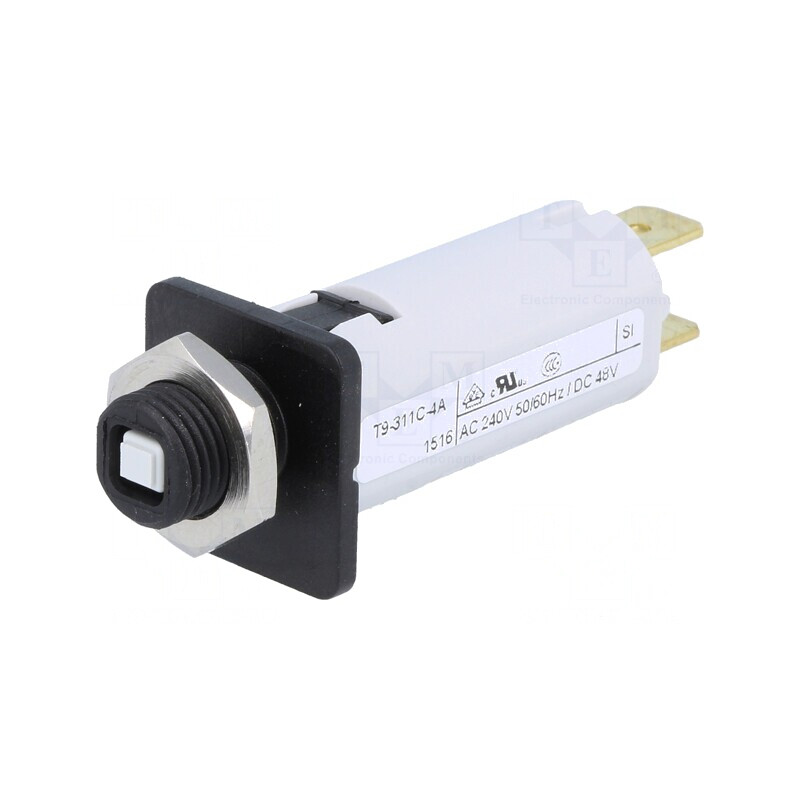 Întrerupător de supracurent 4A 240VAC 48VDC SPST MCB | Electronic-mag.ro | Componente Electronice