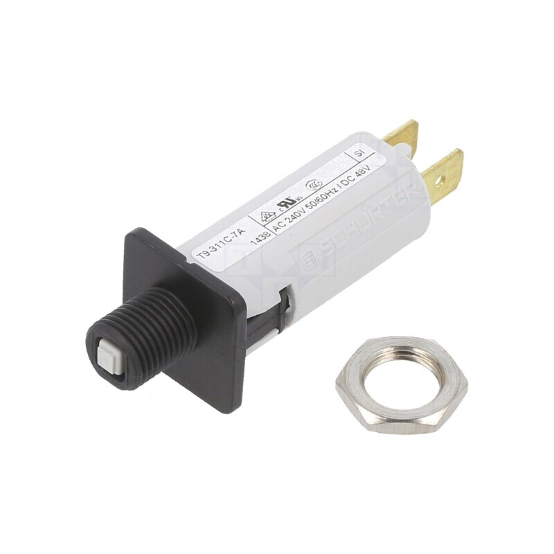Întrerupător de Supracurent 7A 240VAC 48VDC SPST | Electronic-mag.ro | Componente Electronice Întrerupător de Supracurent 7A 240VAC 48VDC SPST | Electronic-mag.ro | Componente Electronice