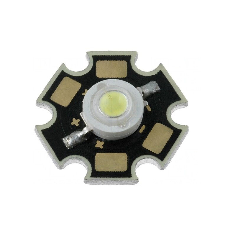 LED Alb Rece 1W 120° 85-100lm | Electronic-mag.ro | Componente Electronice