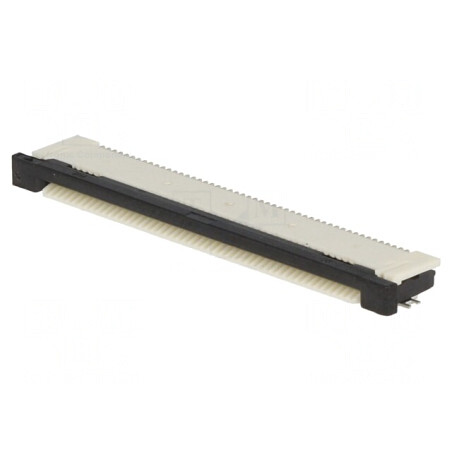 Conector FFC/FPC Orizontal 50 Pin ZIF | Electronic-mag.ro | Componente Electronice
