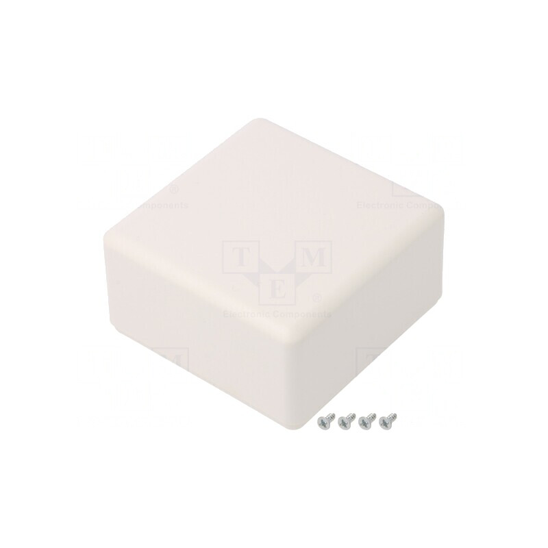 Carcasă Universală ABS Albă 71x71x37mm | Electronic-mag.ro | Componente Electronice