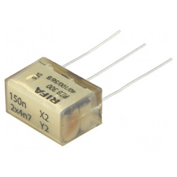 Filtru Anti-Interferențe 150nF 4,7nF THT 12,5x16x24mm | Electronic-mag.ro | Componente Electronice