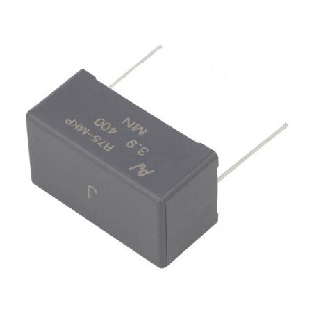 Condensator Polipropilenă 3,9uF THT ±5% | Electronic-mag.ro | Componente Electronice