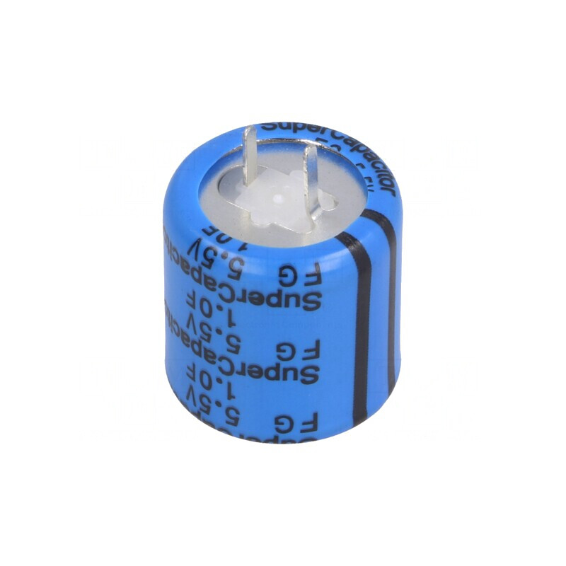 Supercondensator THT 1F 5.5V 5.08mm 65Ω | Electronic-mag.ro | Componente Electronice