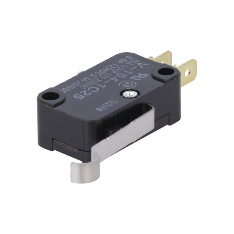 Microîntrerupător SNAP ACTION 15A 250VAC SPDT | Electronic-mag.ro | Componente Electronice