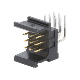 Conector PCB-PCB Tată 9-PIN THT în Unghi Har-Modular | Electronic-mag.ro | Componente Electronice