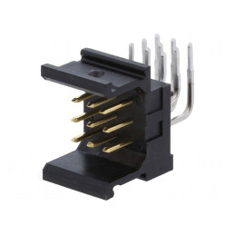 Conector PCB-PCB THT în unghi 9 pini | Electronic-mag.ro | Componente Electronice