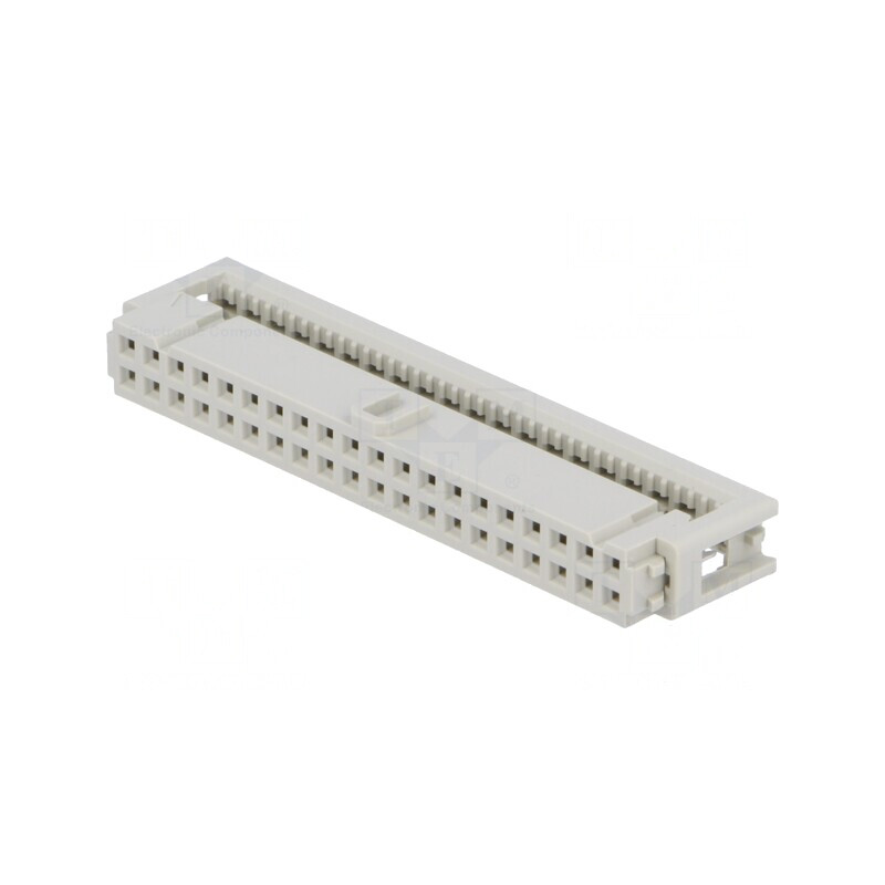 Mufă IDC Mamă 40 Pini Cablu 1,27mm | Electronic-mag.ro | Componente Electronice