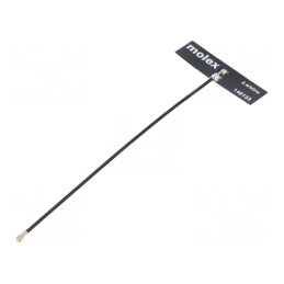 Antena Bluetooth WiFi ZigBee 3dBi/4dBi 34.9x9mm MHF4