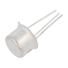 Tranzistor NPN Bipolar 250V 1A 5W TO39 | Electronic-mag.ro | Componente Electronice