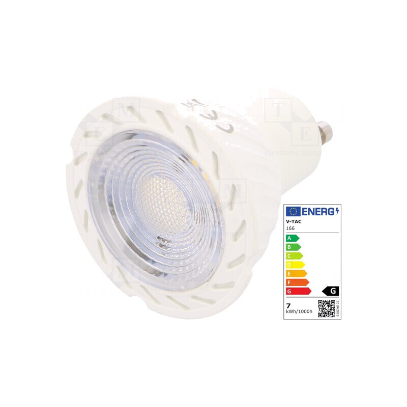 Lampă LED GU10 7W 4000K 480lm Alb Neutru | Electronic-mag.ro | Componente Electronice Lampă LED GU10 7W 4000K 480lm Alb Neutru | Electronic-mag.ro | Componente Electronice