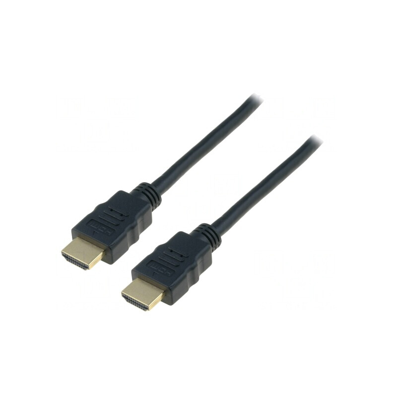 Cablu HDMI 2.0 1m Negru | Electronic-mag.ro | Componente Electronice