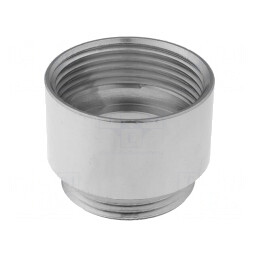 Adaptor Filet Interior M25 Exterior PG16 Alamă Nichelată | Electronic-mag.ro | Componente Electronice