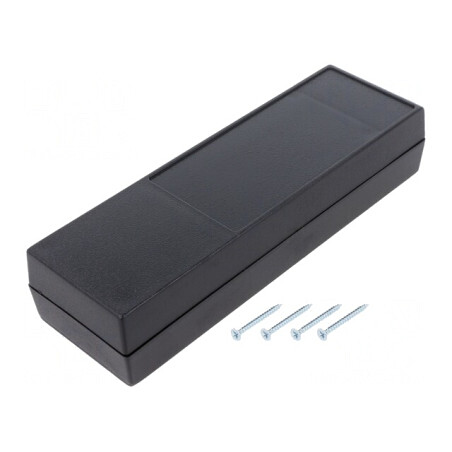 Carcasă Universală ABS Neagră 59x189x38mm | Electronic-mag.ro | Componente Electronice