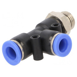 Racord Push-In T 1/4" 15bar | Electronic-mag.ro | Componente Electronice