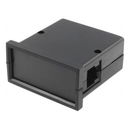 Carcasă ABS Neagră 72x72x36mm cu Răsucire | Electronic-mag.ro | Componente Electronice