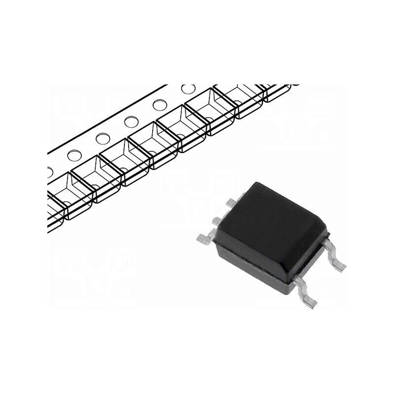 Optocuplor SMD 1 Canal 5kV Tranzistori 53-200% 3mA | Electronic-mag.ro | Componente Electronice Optocuplor SMD 1 Canal 5kV Tranzistori 53-200% 3mA | Electronic-mag.ro | Componente Electronice
