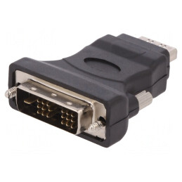 Adaptor DVI-D la HDMI Negru | Electronic-mag.ro | Componente Electronice