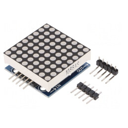 Afișaj LED Matrice 8x8 5V MAX7219 | Electronic-mag.ro | Componente Electronice