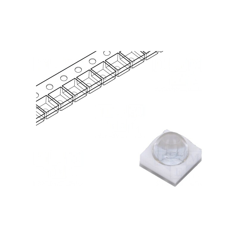LED UV 5W 30° 700mA 400-410nm SMD 3535 | Electronic-mag.ro | Componente Electronice