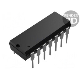 Microcontroler PIC 28kB cu ADC, DAC, EUSART, I2C/SPI THT