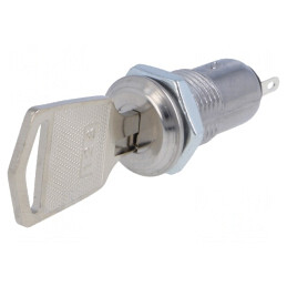 Comutator întrerupător cu cheie 2 pini SPST 90° | Electronic-mag.ro | Componente Electronice