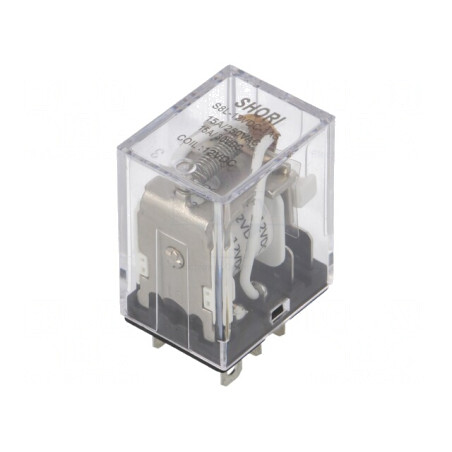 Releu Electromagnetic SPST-NO 12V 15A 277V Soclu | Electronic-mag.ro | Componente Electronice