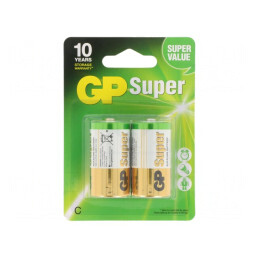 Baterie alcalină 1,5V C 2 buc. | Electronic-mag.ro | Componente Electronice